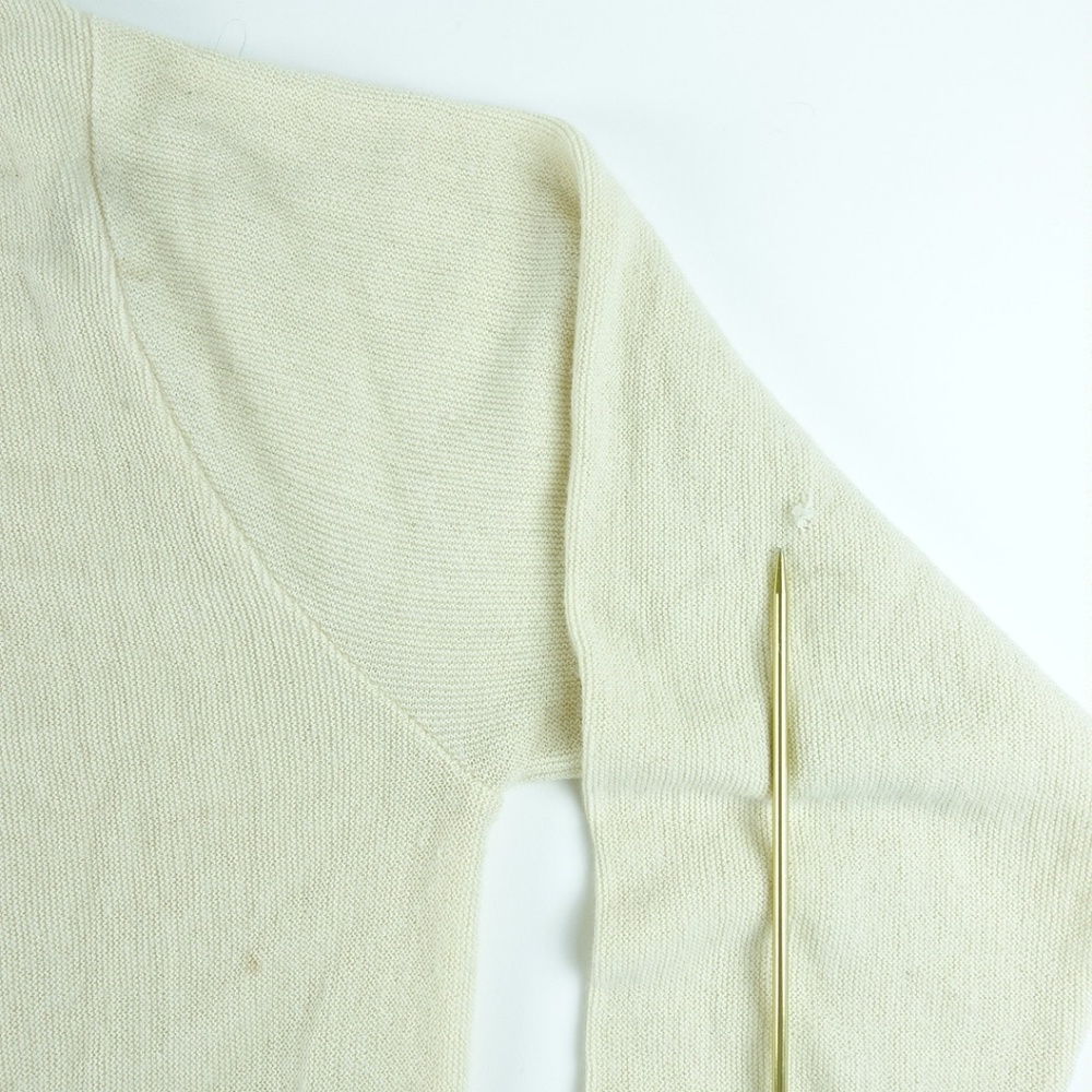 Vintage IZOD Lacoste Knited Sweater Cardigan A6608 - Picture 5 of 6